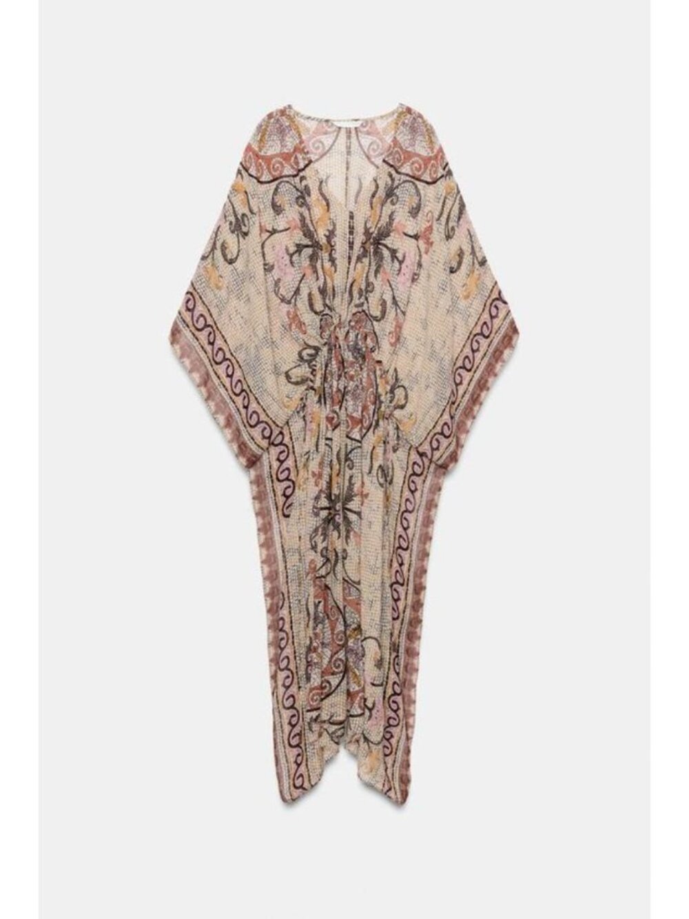 ZARA ZW COLLECTION PRINTED TUNIC DRESS
